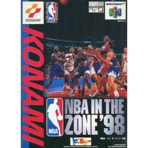 NBA IN THE ZONE'98のソフトパッケージ