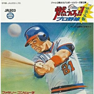 燃えろ!!プロ野球'88決定版のソフトパッケージ