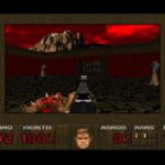 DOOMのゲームプレイ画像