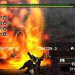 モンスターハンターポータブル 2nd Gのゲーム画面