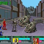 エイリアンストームのゲーム画面