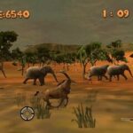 アウトドアズ・アンリーシュド アフリカ3Dのゲーム画面