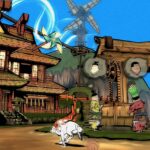 大神 絶景版のゲーム画面