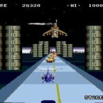 スーパーサンダーブレードのゲーム画面
