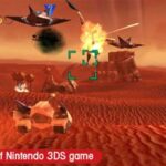 スターフォックス64 3Dのゲーム画面