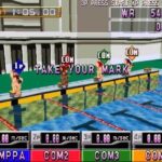ハイパーオリンピック イン アトランタのゲーム画面