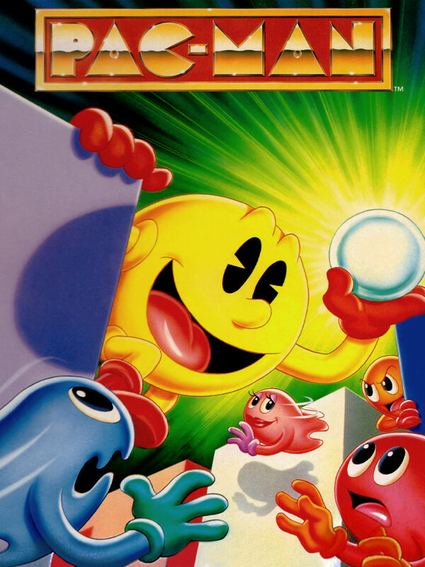 パックマンのゲームイメージ