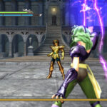 聖闘士星矢戦記のゲーム画面