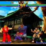 ストリートファイターIII ダブルインパクトのゲームプレイ画像