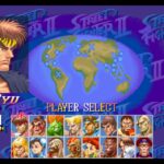 スーパーストリートファイターII X for Matching Serviceのゲームプレイ画像