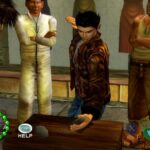 シェンムーIIのゲームプレイ画像