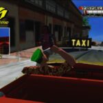 クレイジータクシーのゲームプレイ画像