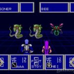 ファンタシースターII 還らざる時の終わりにのゲーム画面