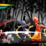 女剣士アカネのゲーム画面