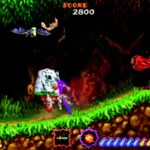 極魔界村のゲーム画面