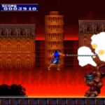 悪魔城ドラキュラX 血の輪廻のゲーム画面