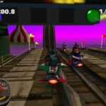JetMoto'98のゲーム画面