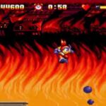 キャプテン・ラングのゲーム画面