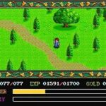 イースI・IIのゲーム画面