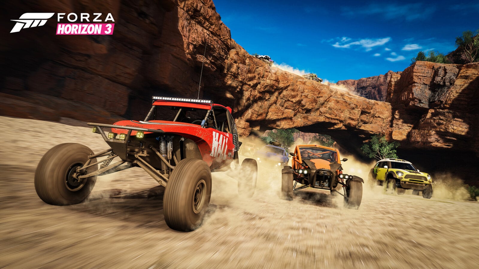 Forza Horizon 3のゲーム画面