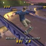 TONY HAWK'S PRO SKATER 2のゲーム画面