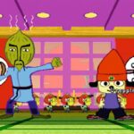 パラッパラッパーのゲーム画面