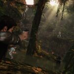 アンチャーテッド 黄金刀と消えた船団のゲーム画面