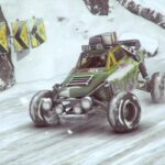 MotorStorm Raging Iceのゲーム画面