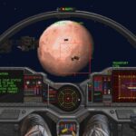ウイングコマンダー3のゲーム画面