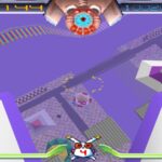ジャンピングフラッシュ! アロハ男爵ファンキー大作戦の巻のゲーム画面