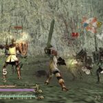 ドラッグオンドラグーン2 封印の紅、背徳の黒のゲーム画面