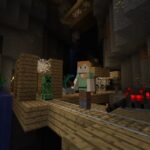 Minecraft: Wii U Editionのゲーム画面