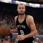 NBA 2K16のゲーム画面