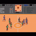 TVスポーツ バスケットボールのゲーム画面