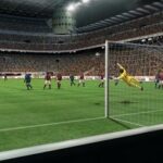 ウイニングイレブン 3DSoccerのゲーム画面