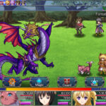 アスディバインハーツのゲーム画面