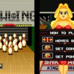 リーグボウリングのゲームプレイ画像
