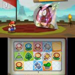 ペーパーマリオ スーパーシールのゲーム画面