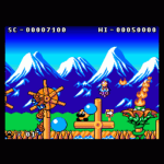 ミズバク大冒険のゲーム画面