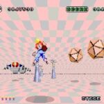 スペースハリアーのゲーム画面