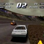 デストラクション・ダービーのゲーム画面
