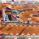 Rock 'N Racing Off Roadのゲーム画面