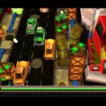 フロッガー3Dのゲーム画面