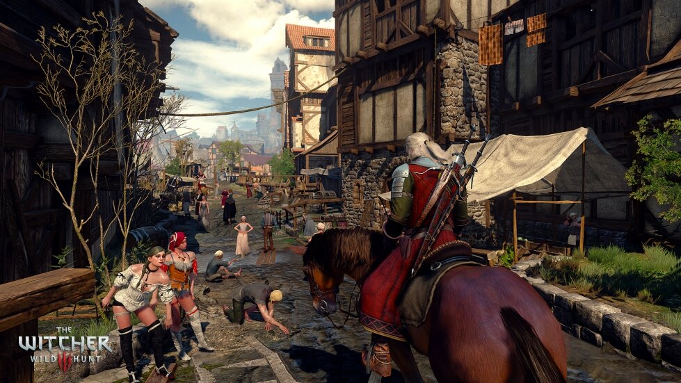 ウィッチャー3 ワイルドハント ゲームオブザイヤーエディションのゲーム画面