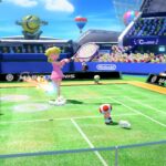 マリオテニス ウルトラスマッシュのゲーム画面