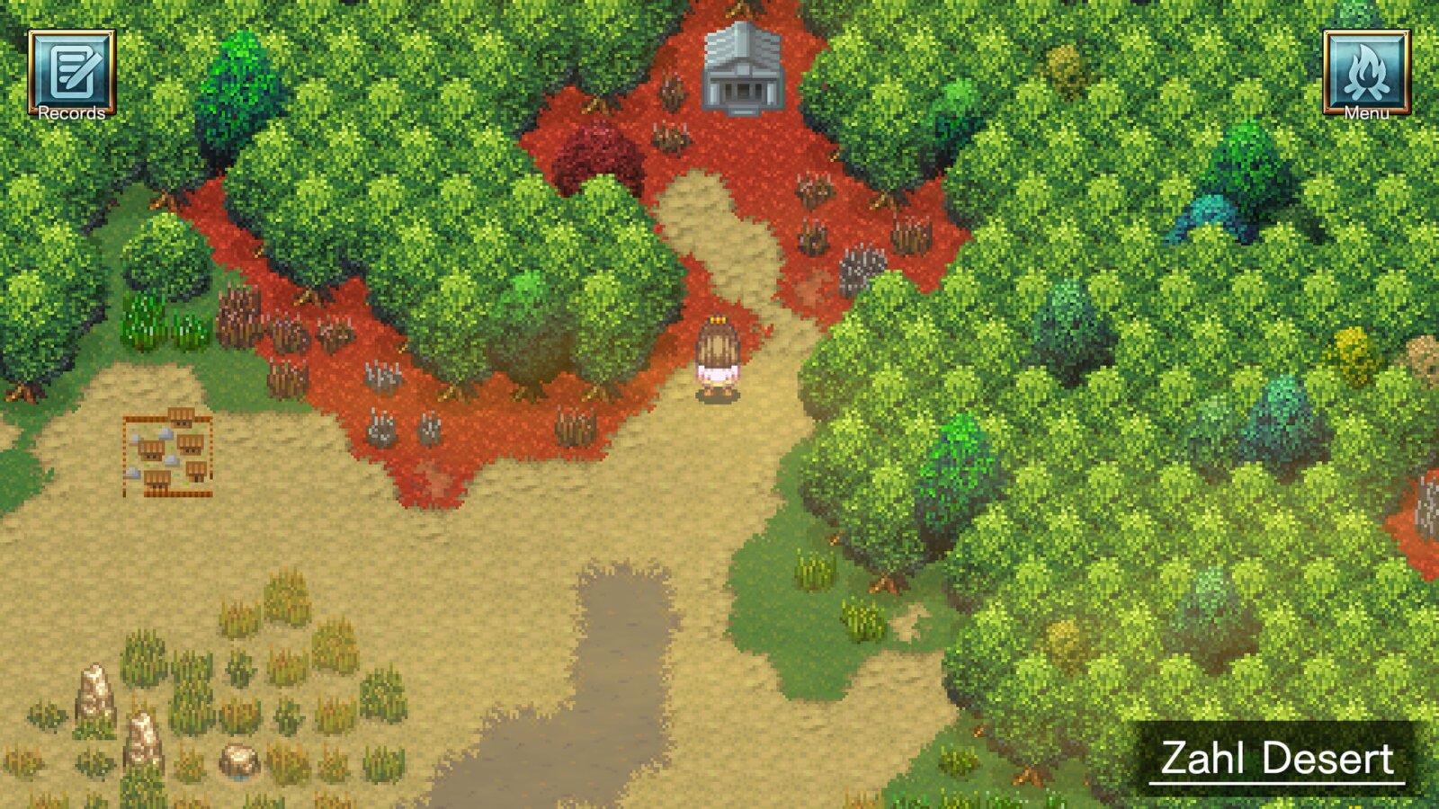 ヒーローシーカーズのゲーム画面