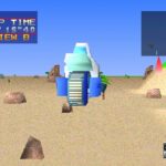 コズミックレースのゲーム画面