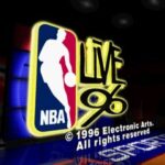NBA LIVE96のゲーム画面