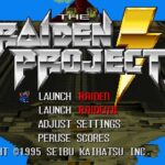 雷電プロジェクトのゲーム画面