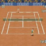ハイパーファイナルマッチテニスのゲーム画面